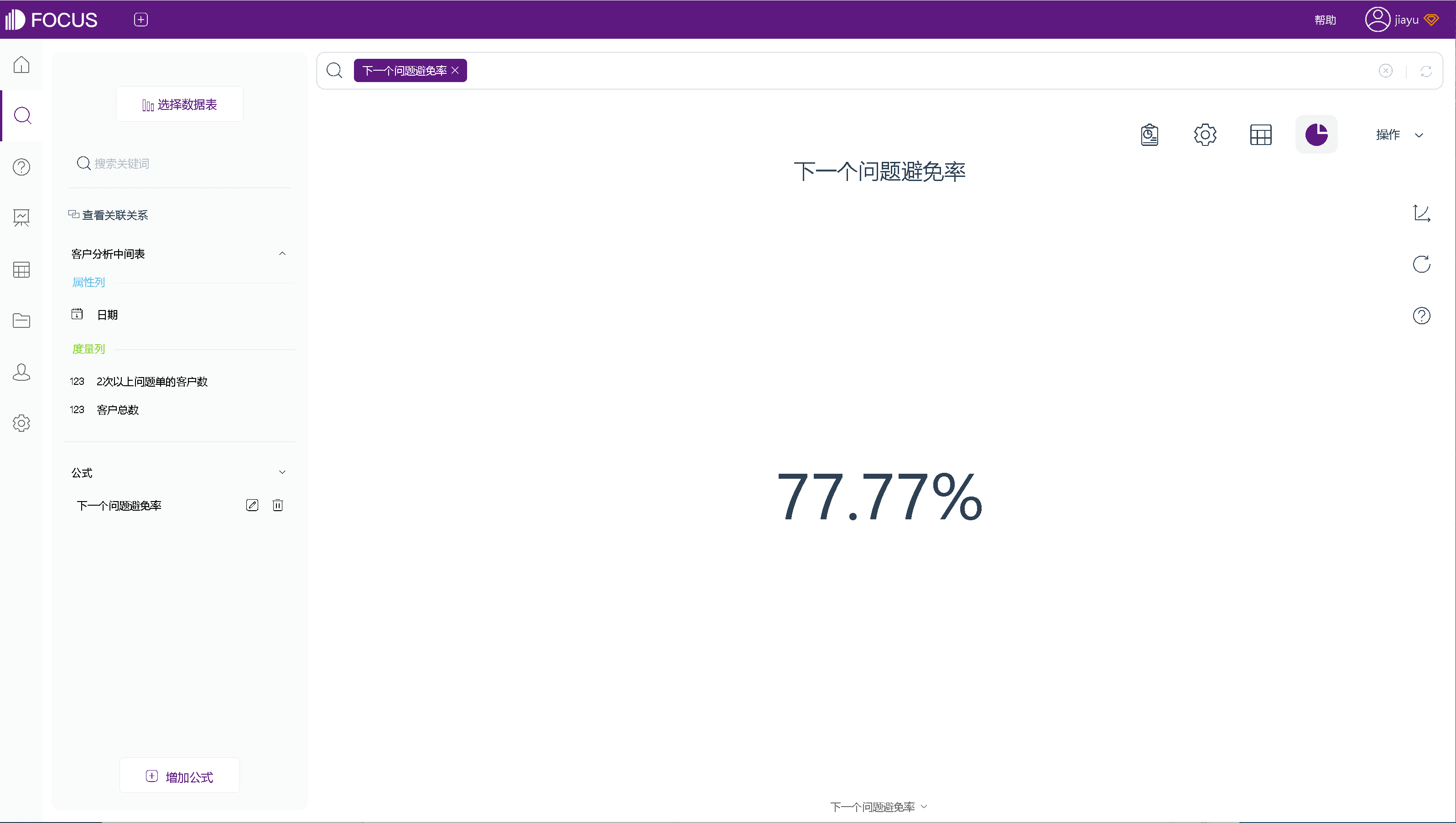 下一个问题避免率